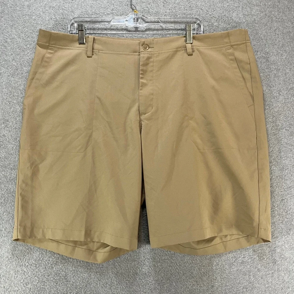 Nike Golf Shorts Standard Fit Mens 42 Tan Dri-FIT Athleisure Sporty